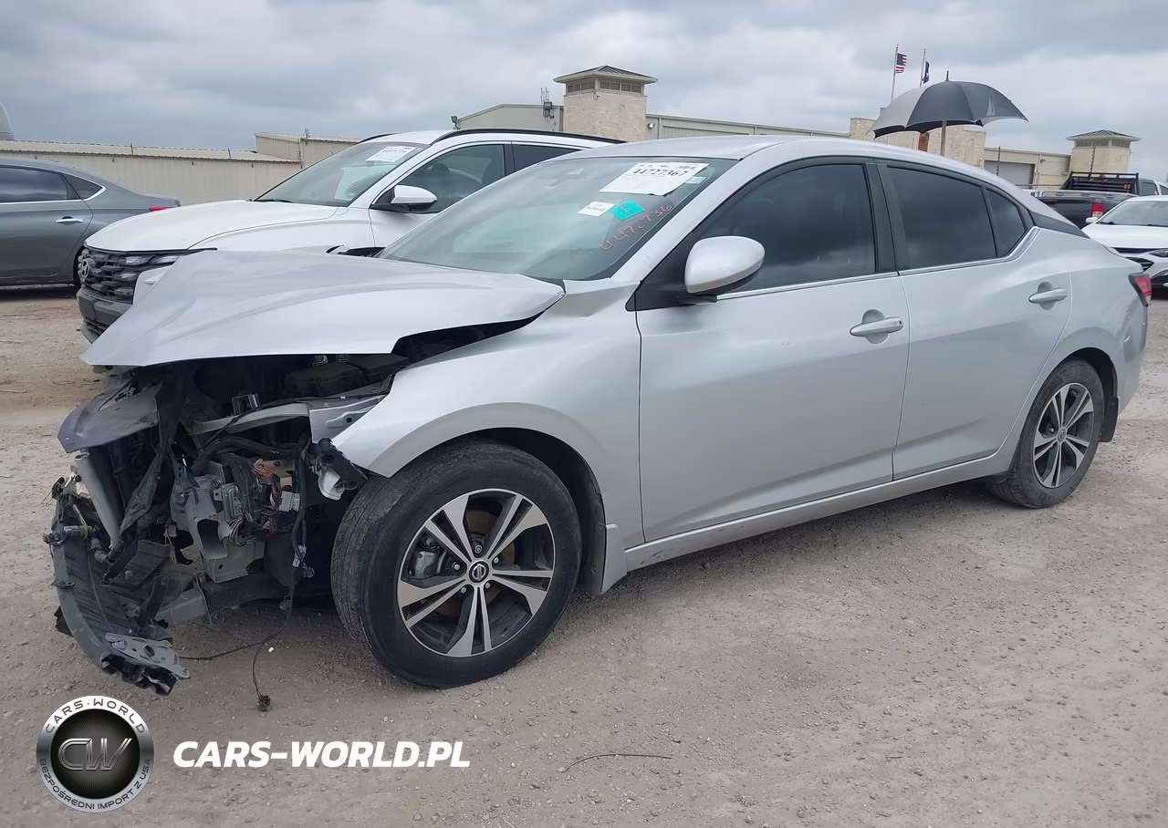 2021 Nissan Sentra Sv Xtronic Cvt VIN:3N1AB8CV4MY331800 - 2