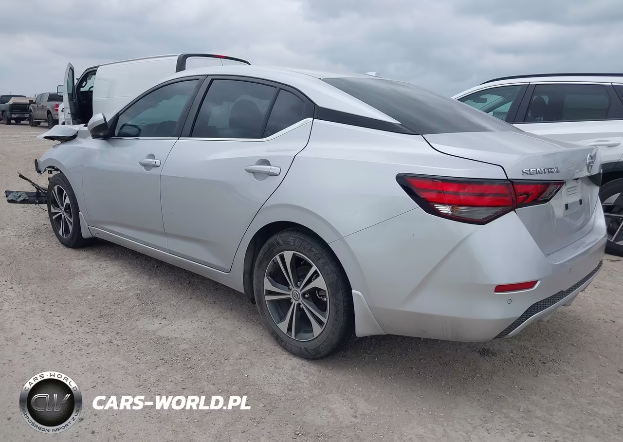 2021 Nissan Sentra Sv Xtronic Cvt VIN:3N1AB8CV4MY331800 - 3