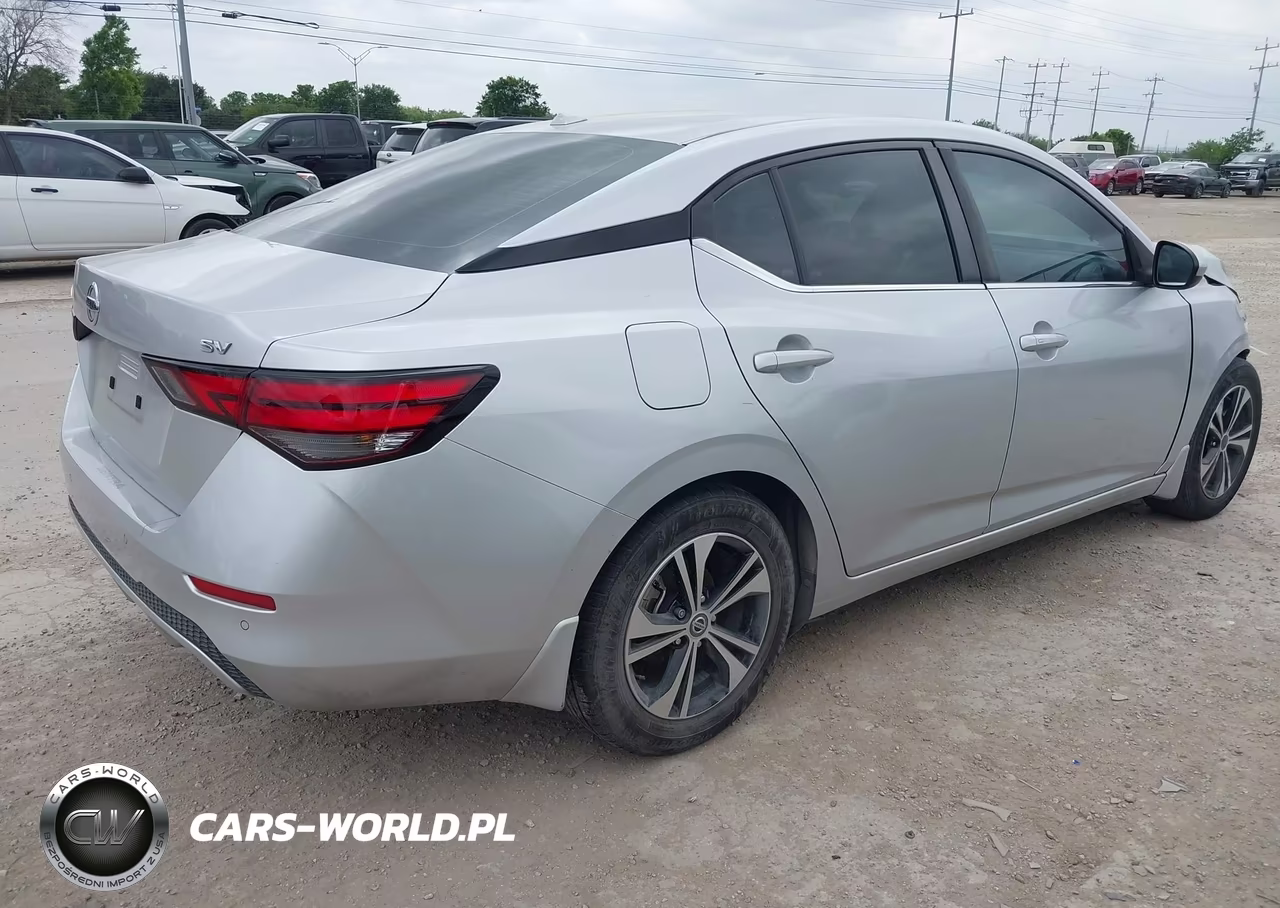 2021 Nissan Sentra Sv Xtronic Cvt VIN:3N1AB8CV4MY331800 - 4