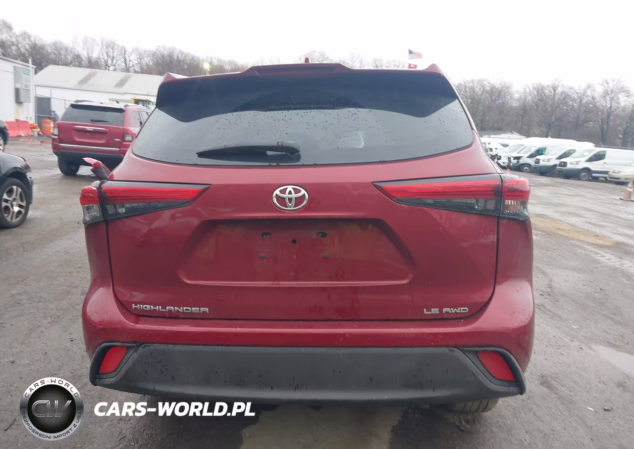 2020 Toyota Highlander Le VIN:5TDBZRBHXLS048726 - 16