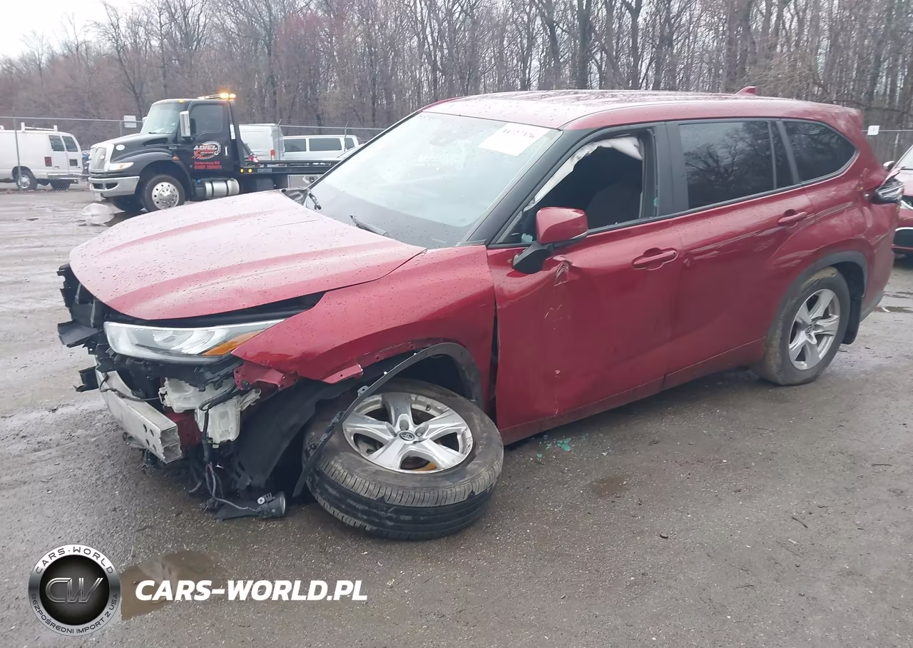 2020 Toyota Highlander Le VIN:5TDBZRBHXLS048726 - 2
