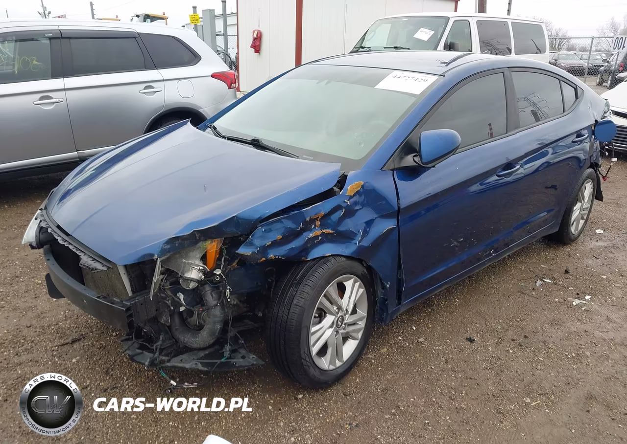 2020 Hyundai Elantra Sel VIN:5NPD84LF6LH574112 - 2