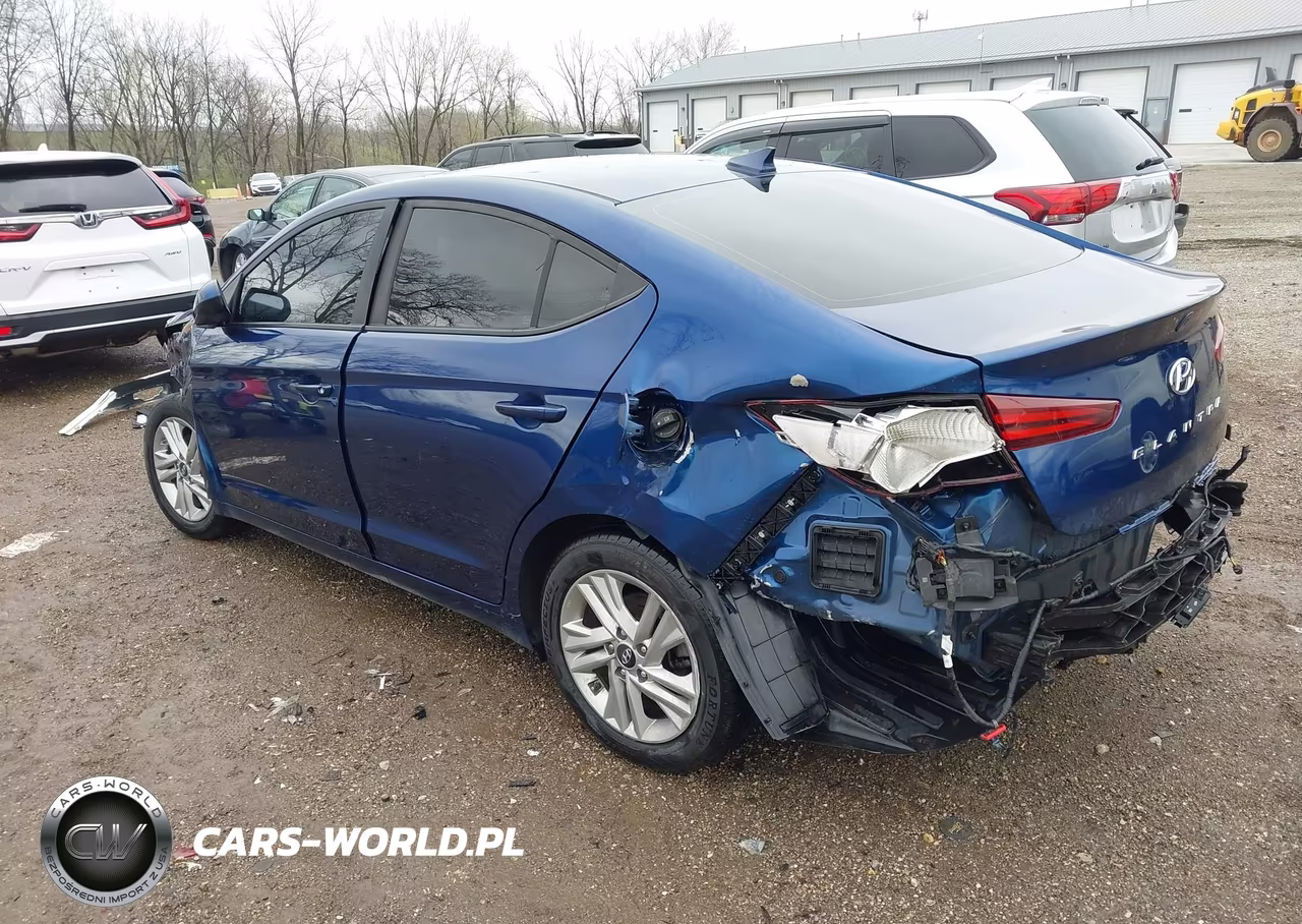 2020 Hyundai Elantra Sel VIN:5NPD84LF6LH574112 - 3