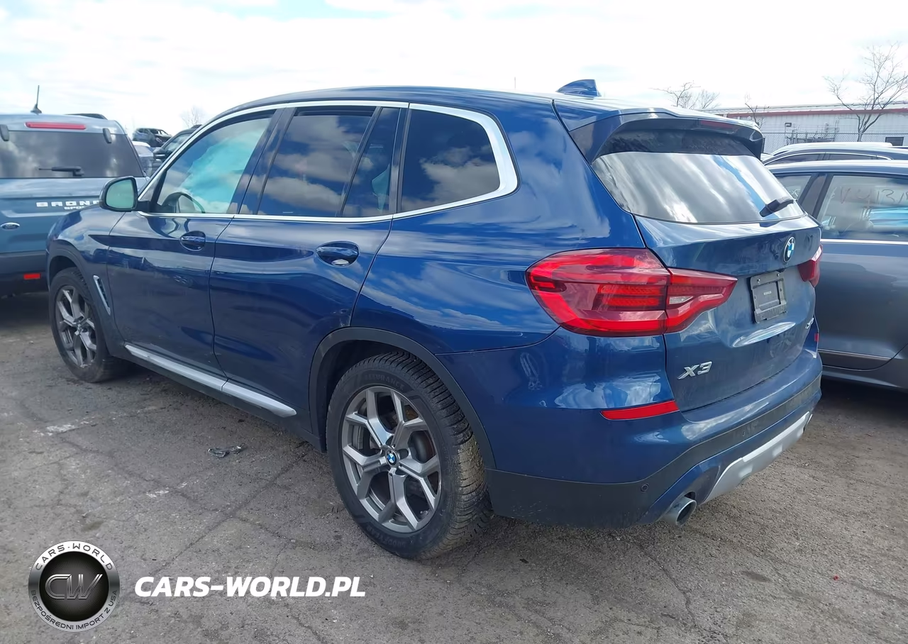 2021 BMW X3 xDrive30I VIN:5UXTY5C04M9F07534 - 3