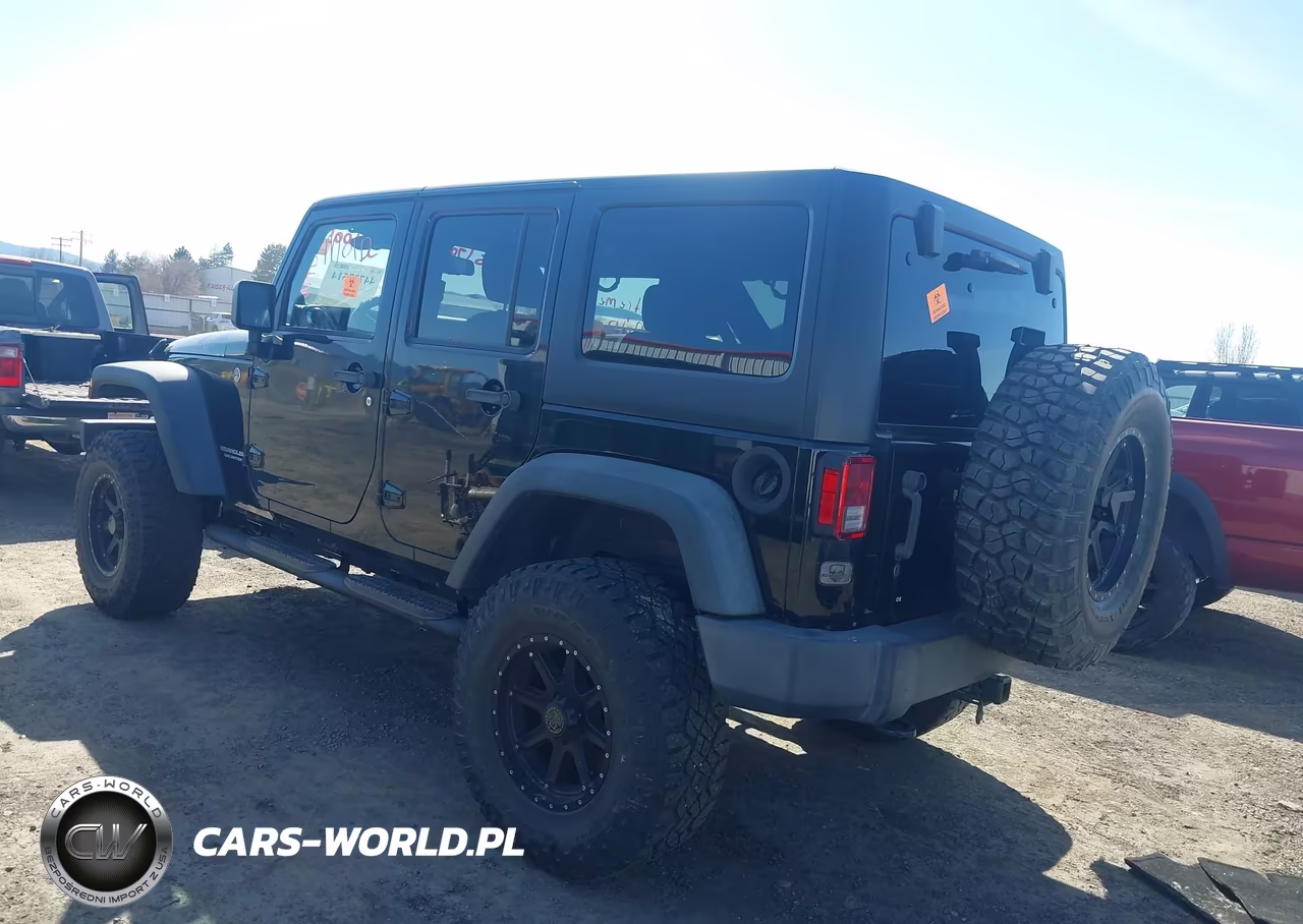 2014 Jeep Wrangler Unlimited Rubicon VIN:1C4BJWFG0EL296611 - 3