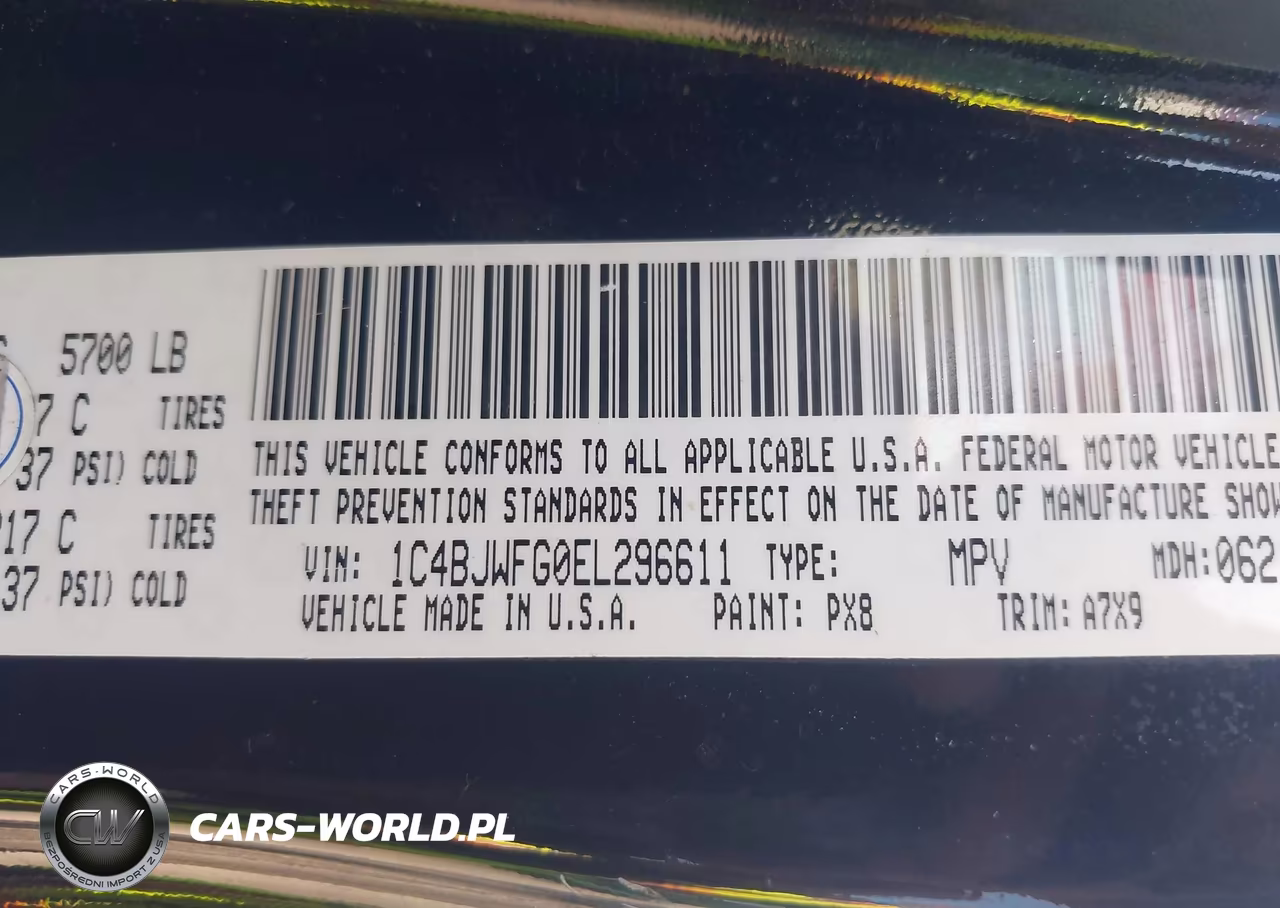 2014 Jeep Wrangler Unlimited Rubicon VIN:1C4BJWFG0EL296611 - 9