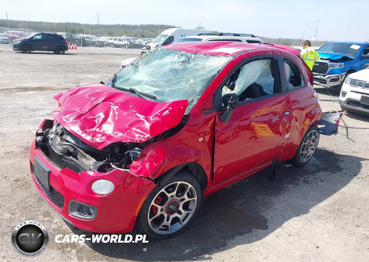 2012 Fiat 500 Sport VIN:3C3CFFBR5CT229280 - 2