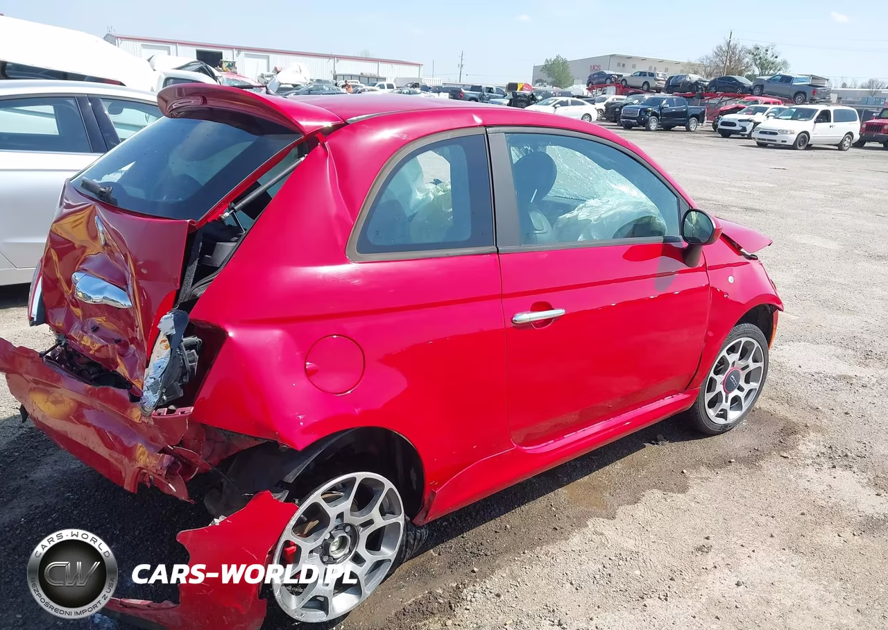 2012 Fiat 500 Sport VIN:3C3CFFBR5CT229280 - 4