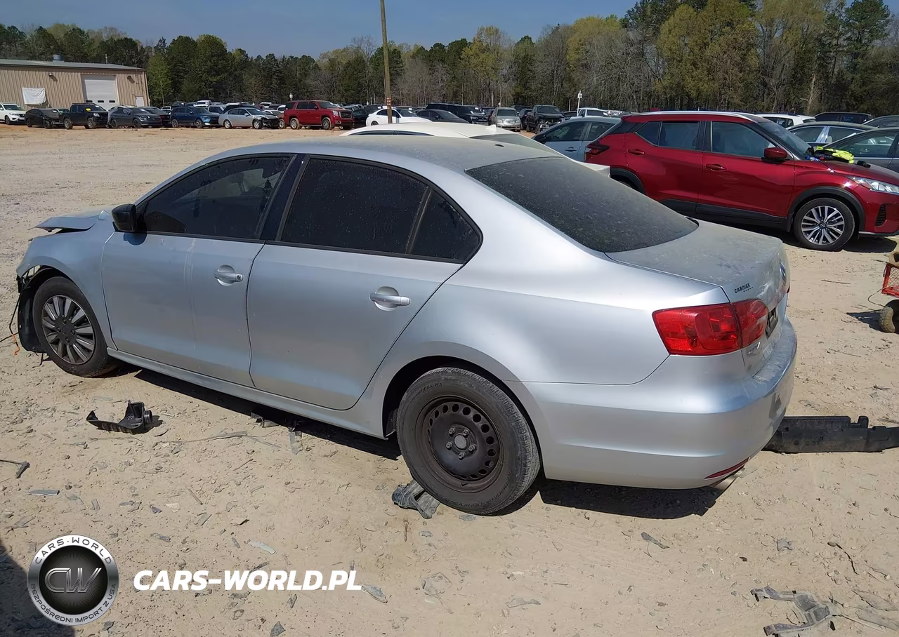 2014 Volkswagen Jetta 2.0L S VIN:3VW2K7AJ3EM311135 - 3