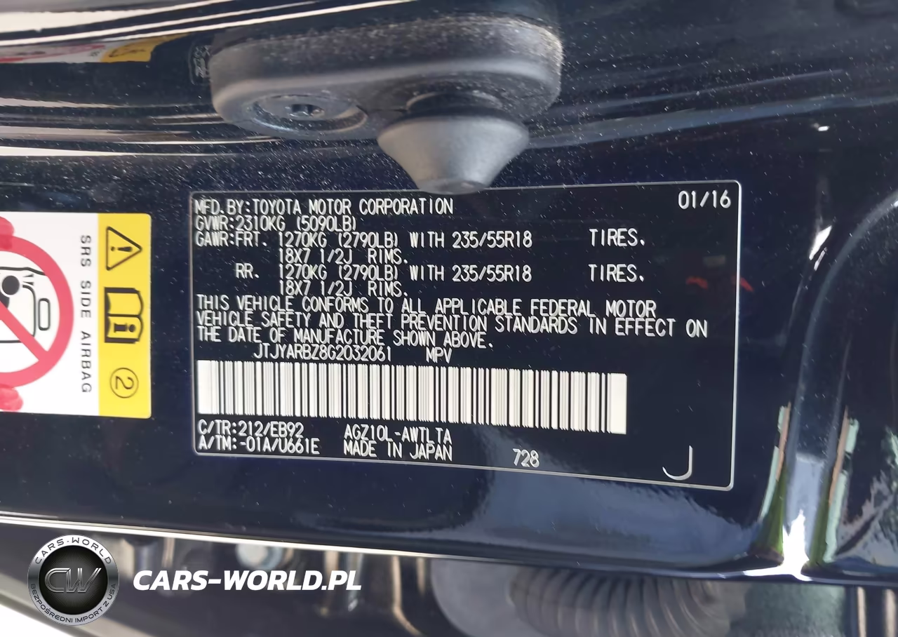 2016 Lexus Nx 200T F Sport VIN:JTJYARBZ8G2032061 - 9