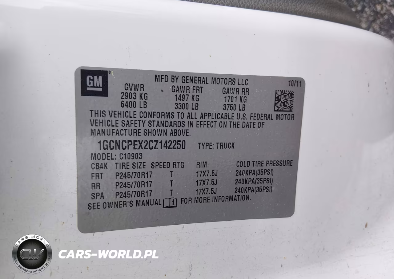2012 Chevrolet Silverado 1500 Work Truck VIN:1GCNCPEX2CZ142250 - 9