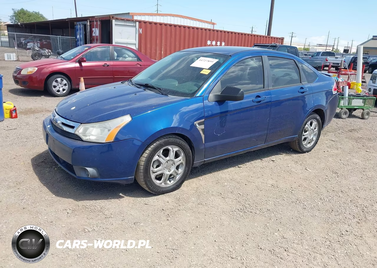 2008 Ford Focus Se-Ses VIN:1FAHP35N38W199578 - 2