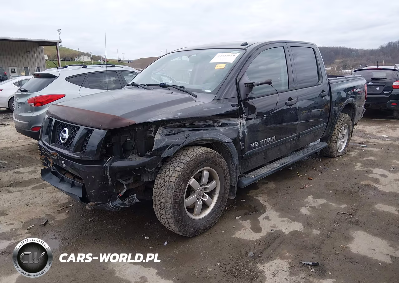 2009 Nissan Titan Pro-4X VIN:1N6AA07C09N314195 - 2
