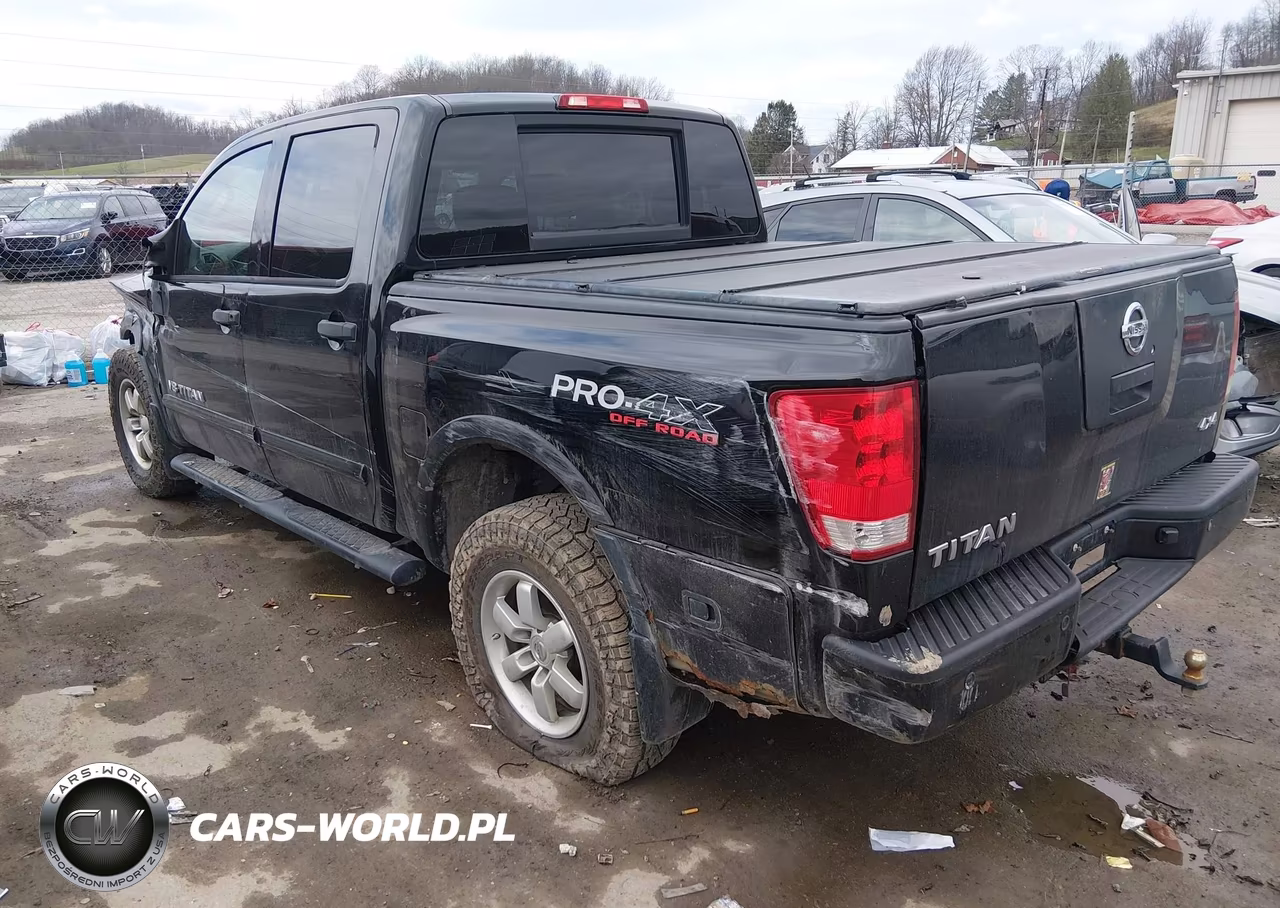 2009 Nissan Titan Pro-4X VIN:1N6AA07C09N314195 - 3