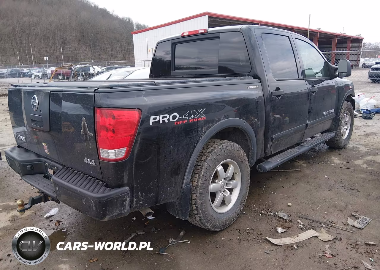 2009 Nissan Titan Pro-4X VIN:1N6AA07C09N314195 - 4