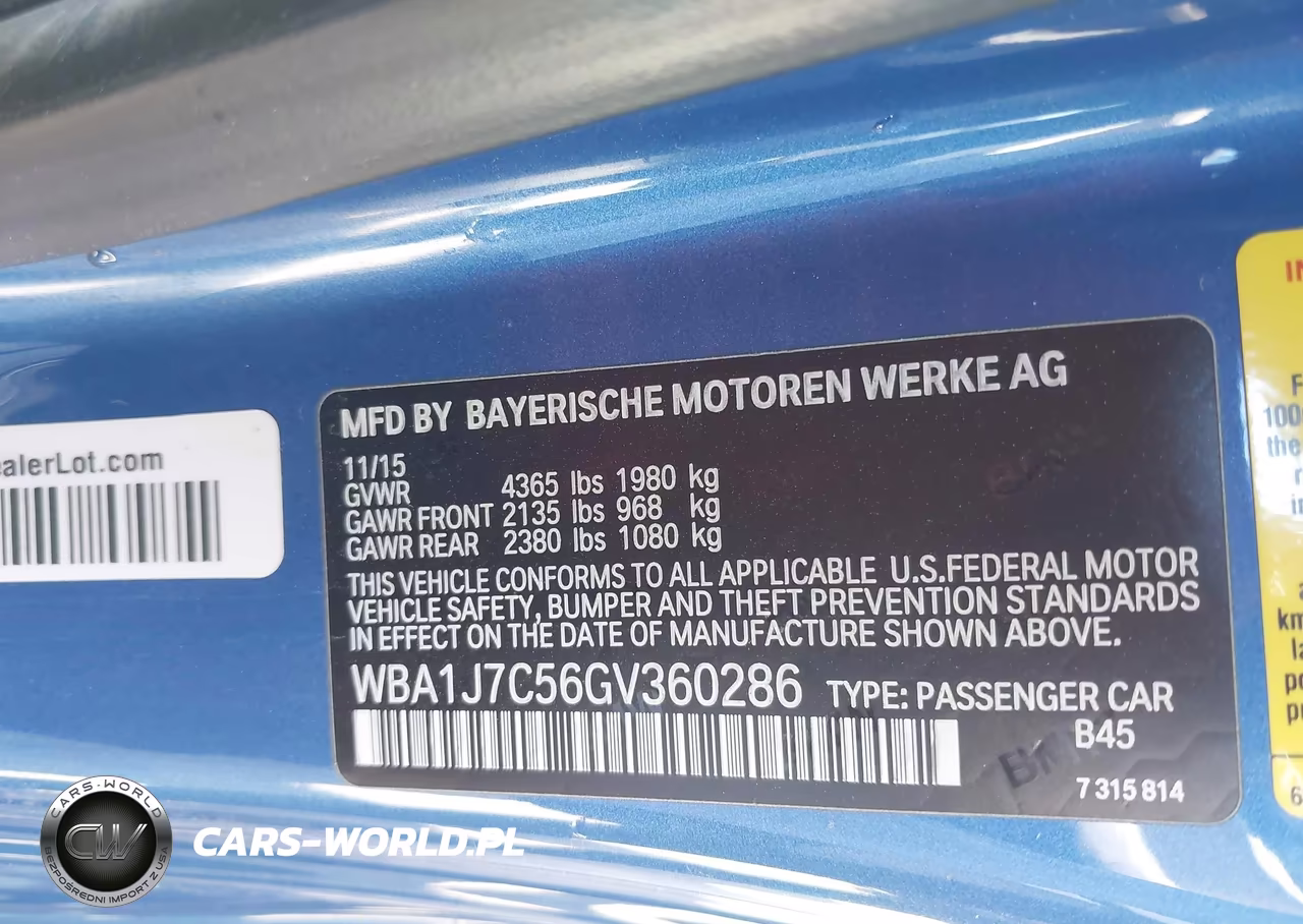 2016 BMW M235I VIN:WBA1J7C56GV360286 - 9