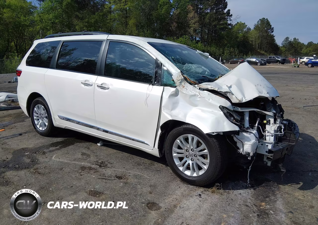 2017 Toyota Sienna Xle 8 Passenger VIN:5TDYZ3DC6HS821207 - 1