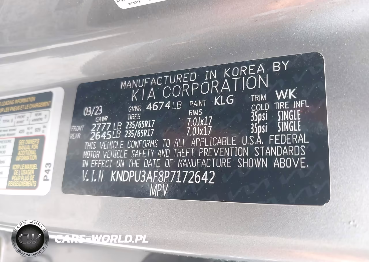 2023 Kia Sportage Lx VIN:KNDPU3AF8P7172642 - 9
