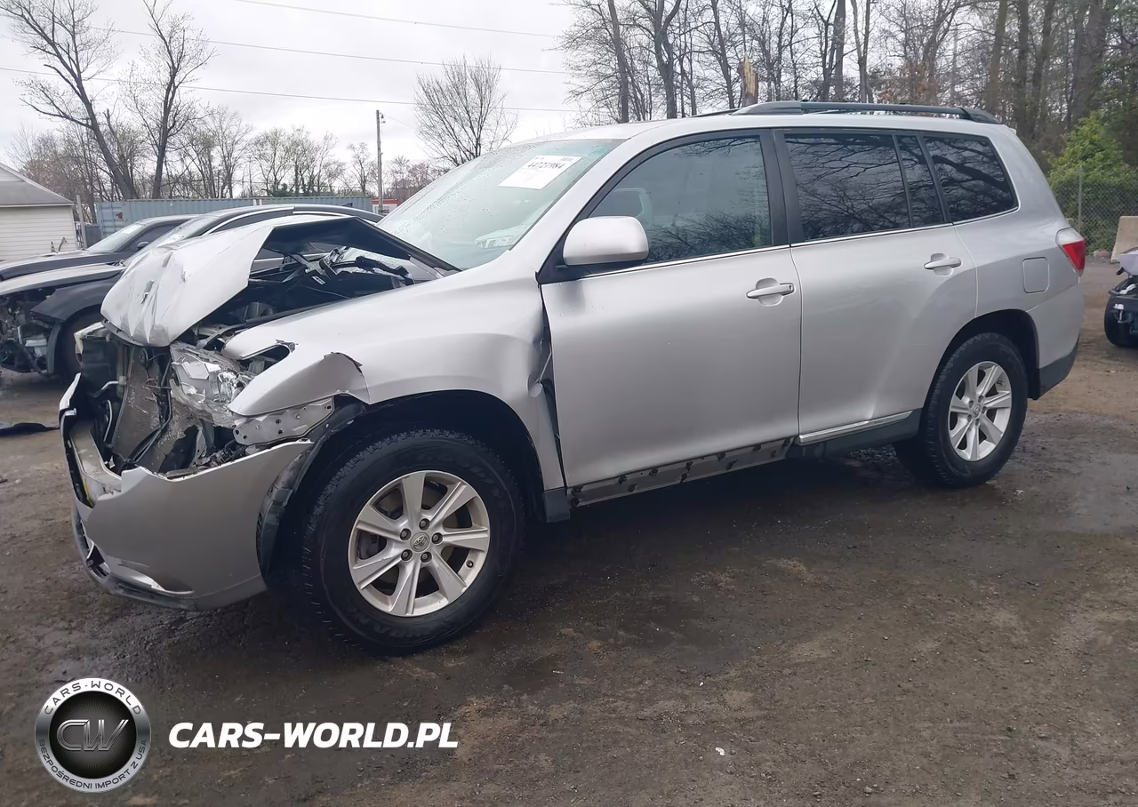 2013 Toyota Highlander Se V6 VIN:5TDBK3EH1DS222634 - 2