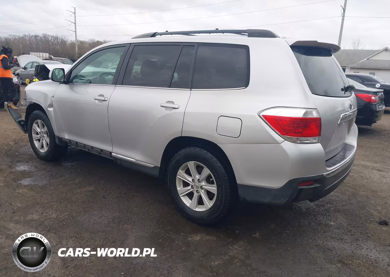 2013 Toyota Highlander Se V6 VIN:5TDBK3EH1DS222634 - 3