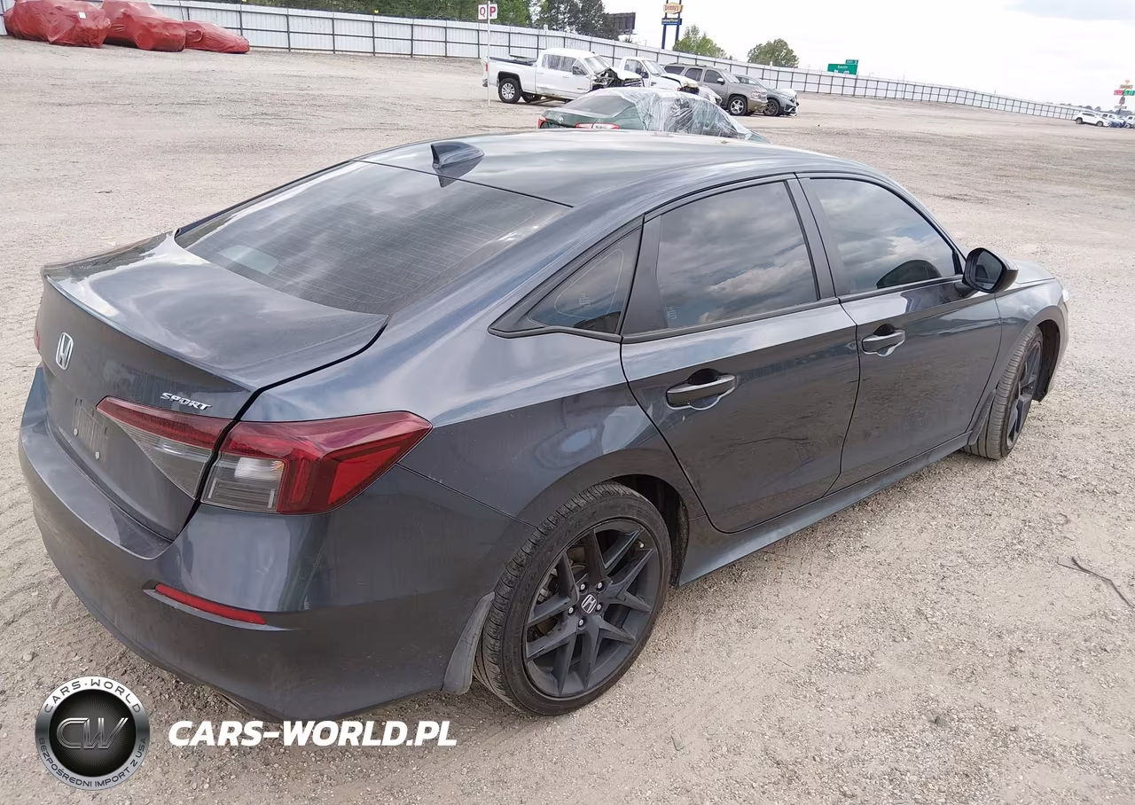 2025 Honda Civic Sport VIN:2HGFE2F53SH593590 - 4