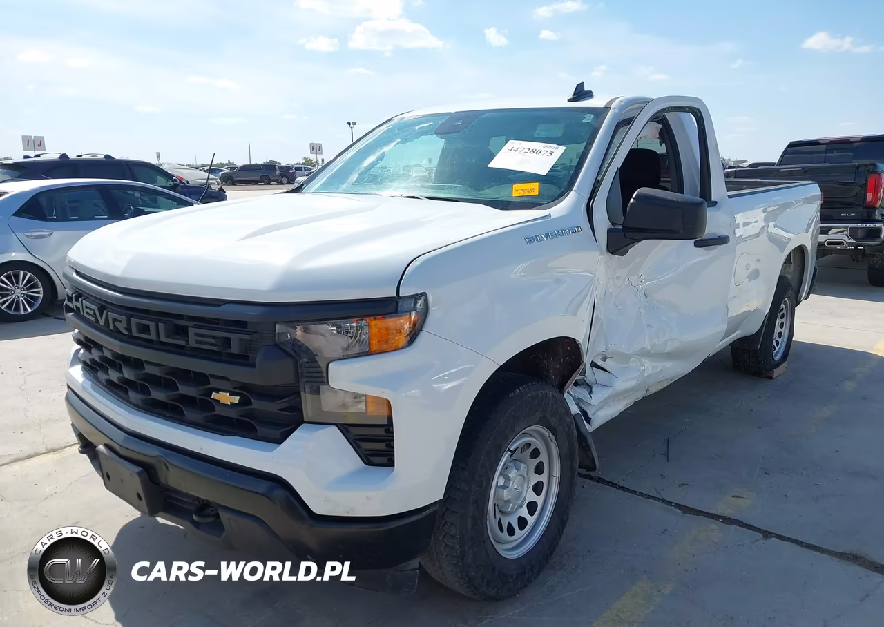 2025 Chevrolet Silverado 1500 2Wd Long Bed Wt VIN:3GCNAAED9SG216495 - 2