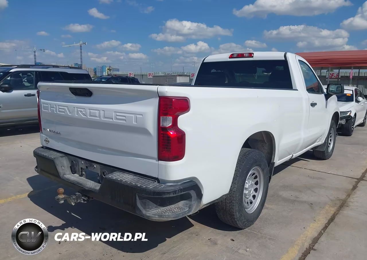 2025 Chevrolet Silverado 1500 2Wd Long Bed Wt VIN:3GCNAAED9SG216495 - 4