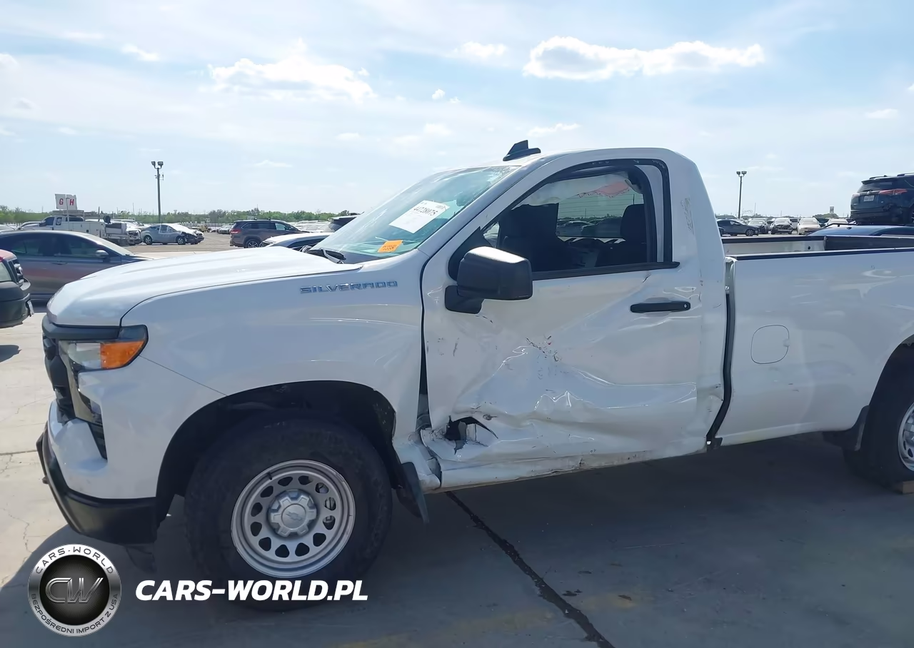 2025 Chevrolet Silverado 1500 2Wd Long Bed Wt VIN:3GCNAAED9SG216495 - 6