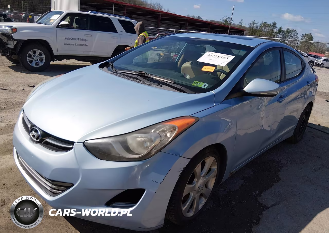 2011 Hyundai Elantra Limited (Ulsan Plant) VIN:KMHDH4AE0BU096375 - 2