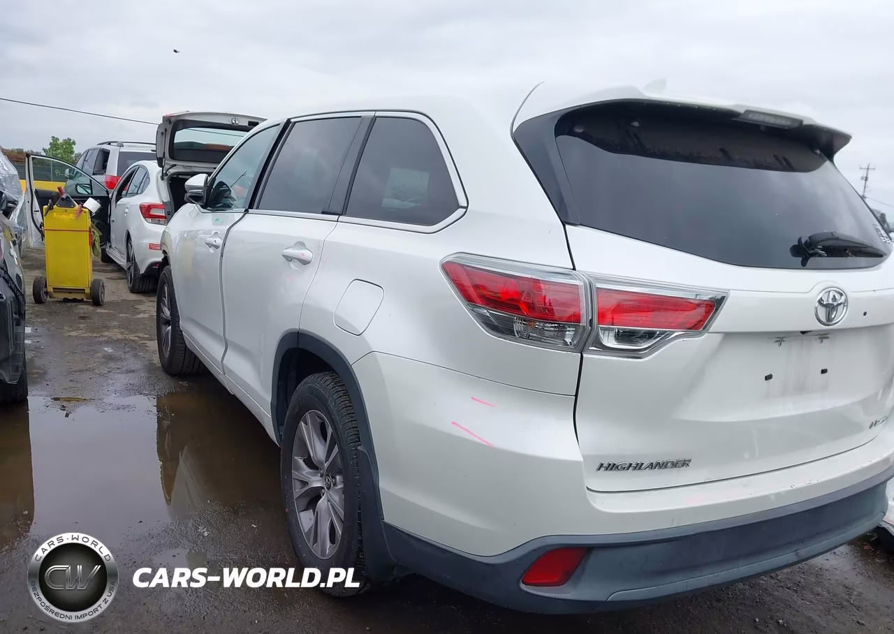 2016 Toyota Highlander Le Plus V6 VIN:5TDBKRFH1GS261942 - 3