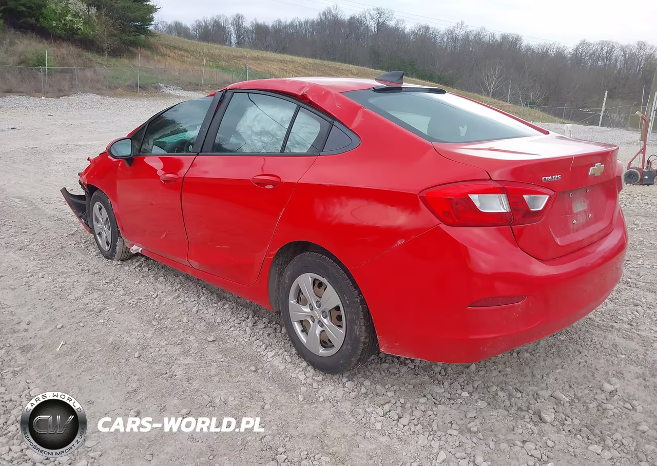 2017 Chevrolet Cruze Ls Auto VIN:1G1BC5SM6H7114657 - 3