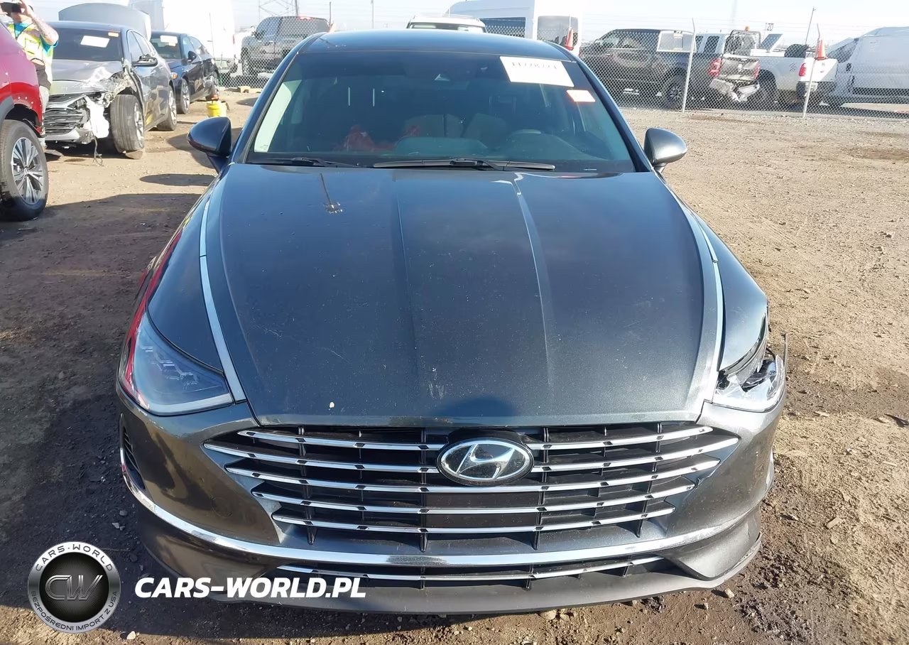 2023 Hyundai Sonata Hybrid Blue VIN:KMHL24JJ0PA080633 - 12