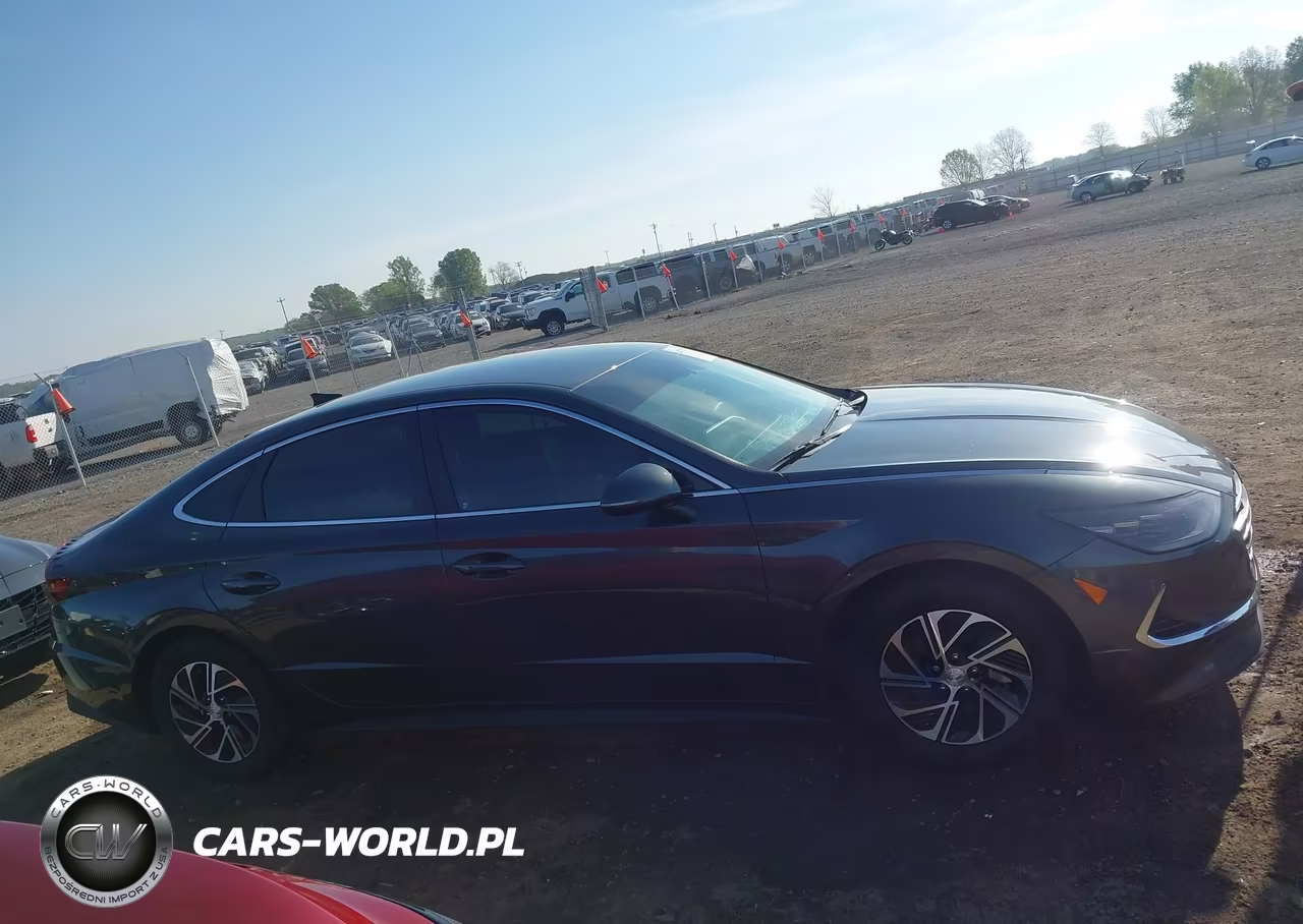 2023 Hyundai Sonata Hybrid Blue VIN:KMHL24JJ0PA080633 - 13