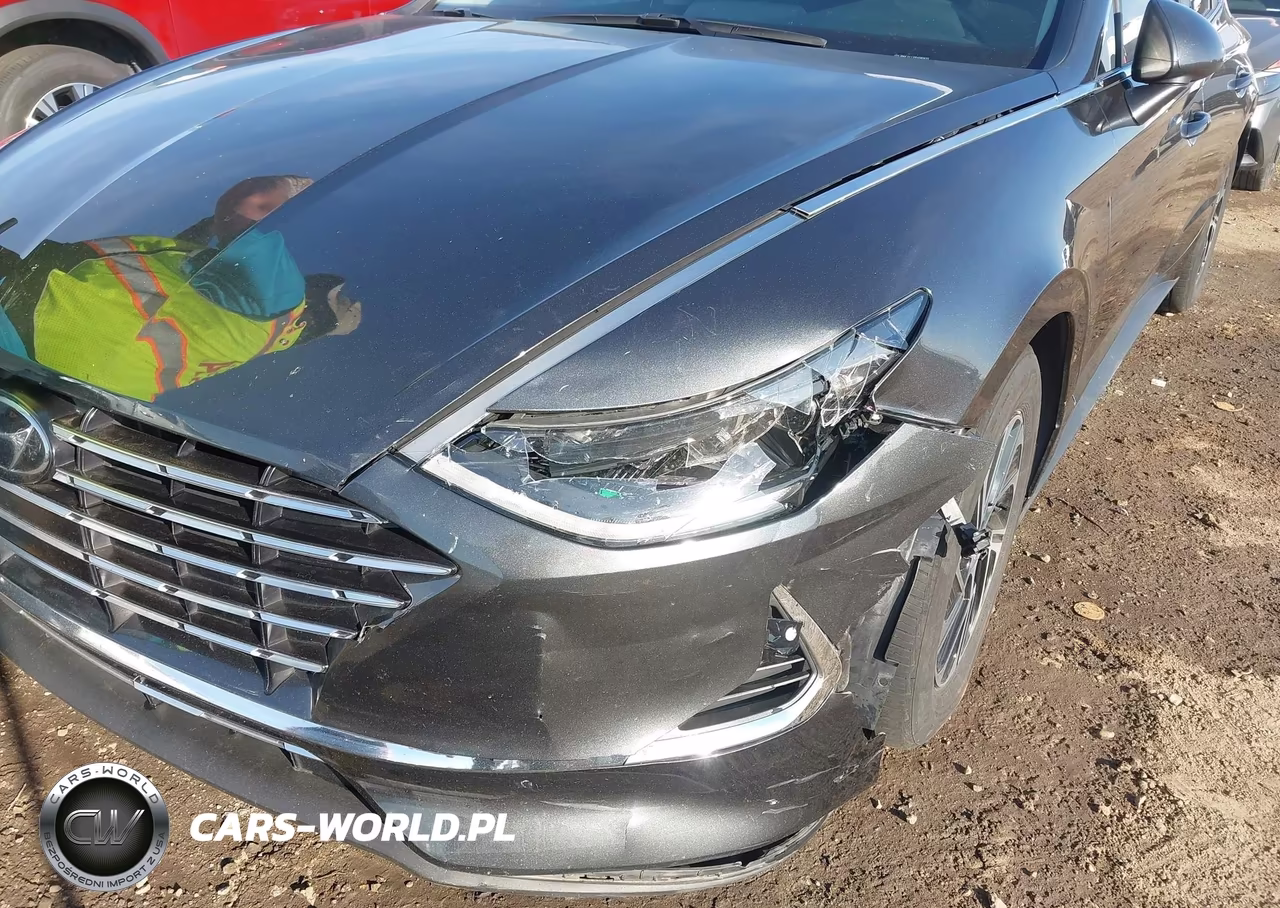 2023 Hyundai Sonata Hybrid Blue VIN:KMHL24JJ0PA080633 - 6