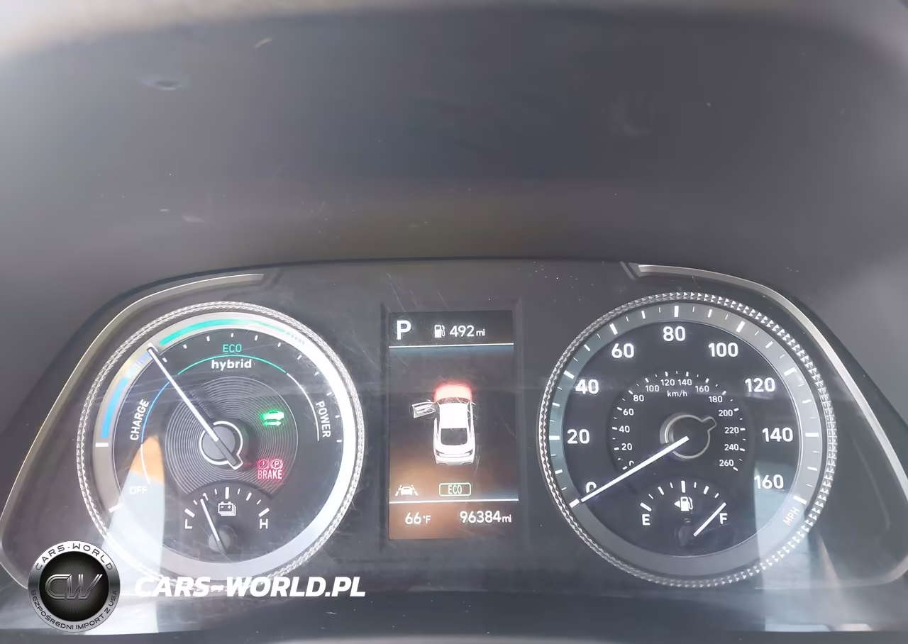 2023 Hyundai Sonata Hybrid Blue VIN:KMHL24JJ0PA080633 - 7