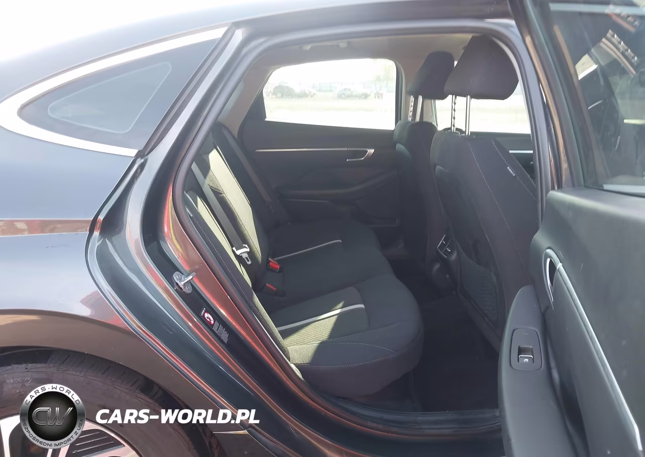 2023 Hyundai Sonata Hybrid Blue VIN:KMHL24JJ0PA080633 - 8