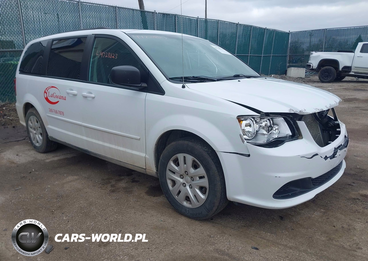 2017 Dodge Grand Caravan Cvp-Sxt