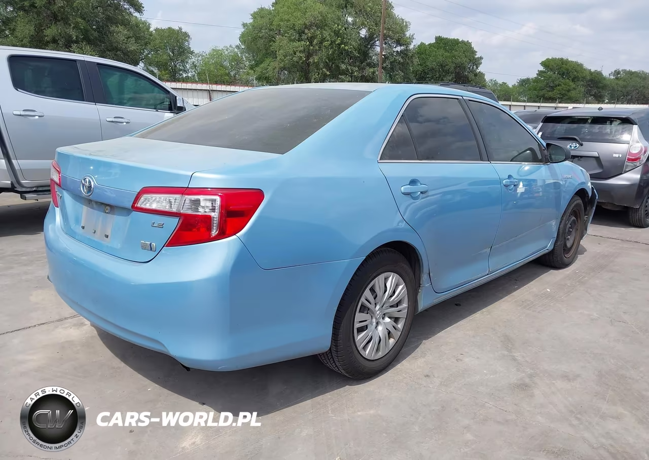 2012 Toyota Camry Hybrid Le VIN:4T1BD1FK3CU054249 - 4