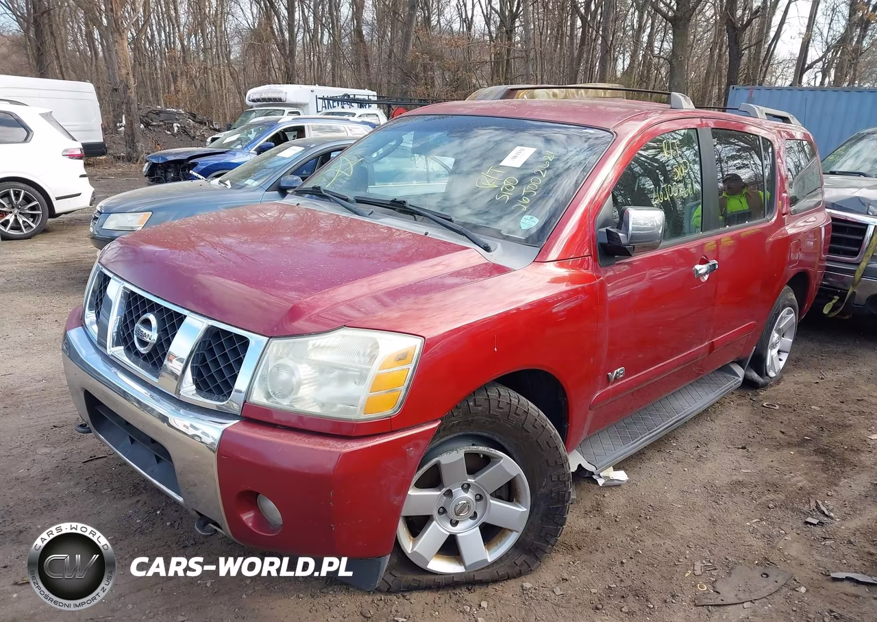 2007 Nissan Armada Le VIN:5N1AA08C67N701991 - 2