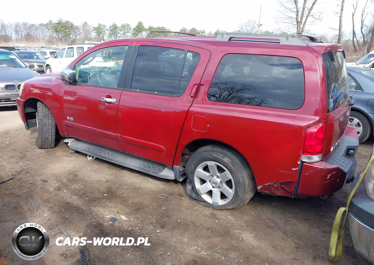 2007 Nissan Armada Le VIN:5N1AA08C67N701991 - 3