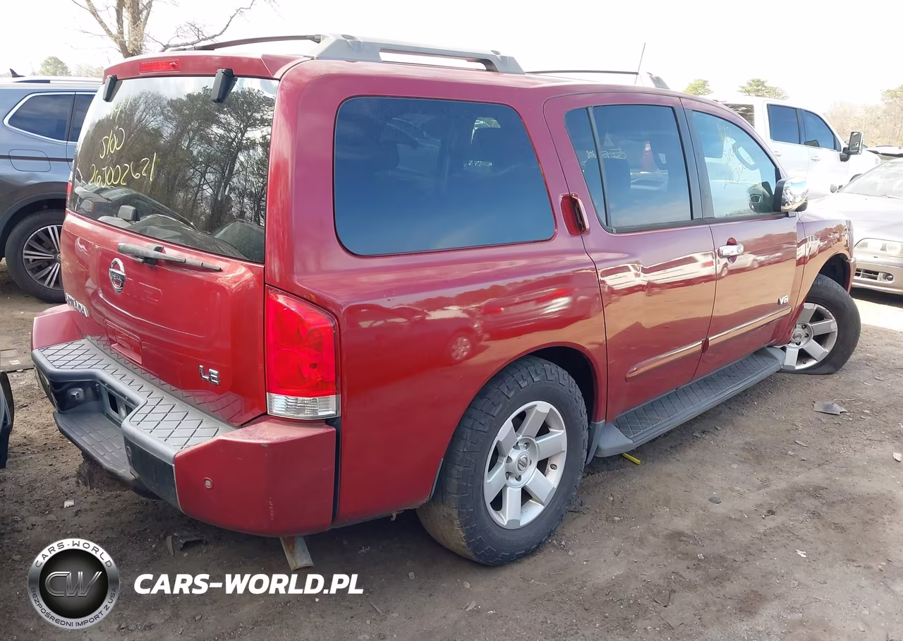 2007 Nissan Armada Le VIN:5N1AA08C67N701991 - 4