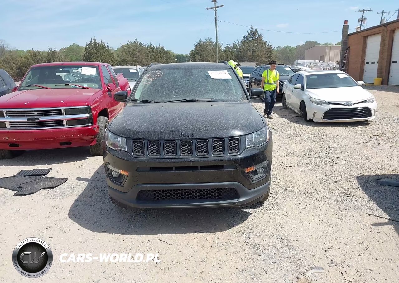 2021 Jeep Compass Altitude 4X4 VIN:3C4NJDBB8MT591874 - 12