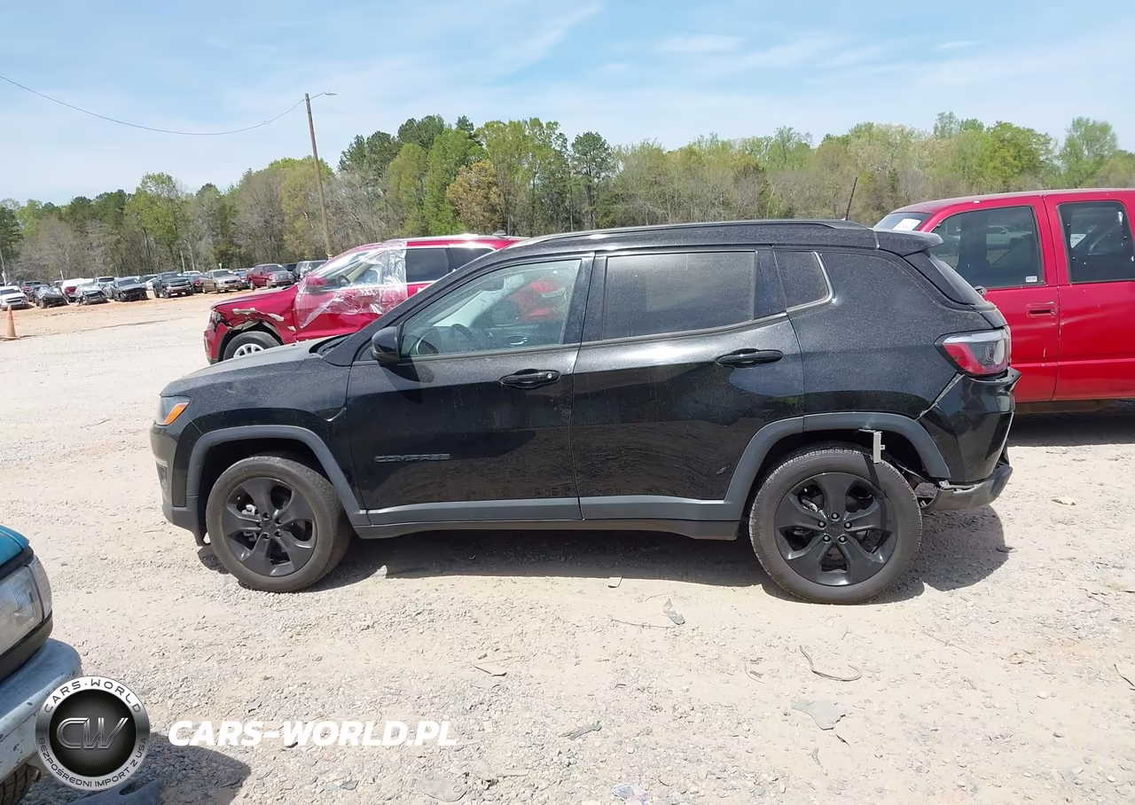 2021 Jeep Compass Altitude 4X4 VIN:3C4NJDBB8MT591874 - 14