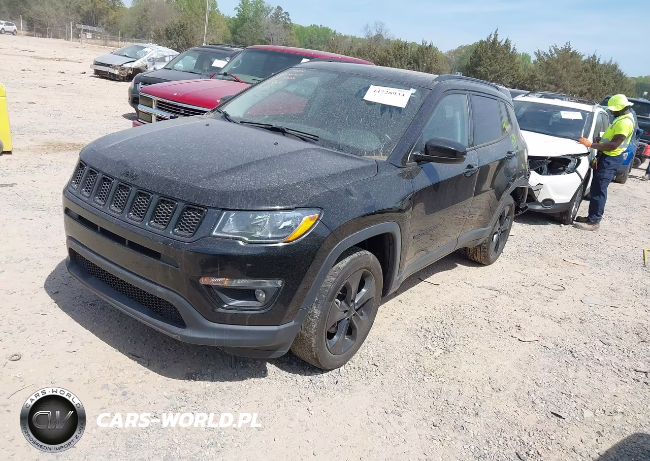 2021 Jeep Compass Altitude 4X4 VIN:3C4NJDBB8MT591874 - 2