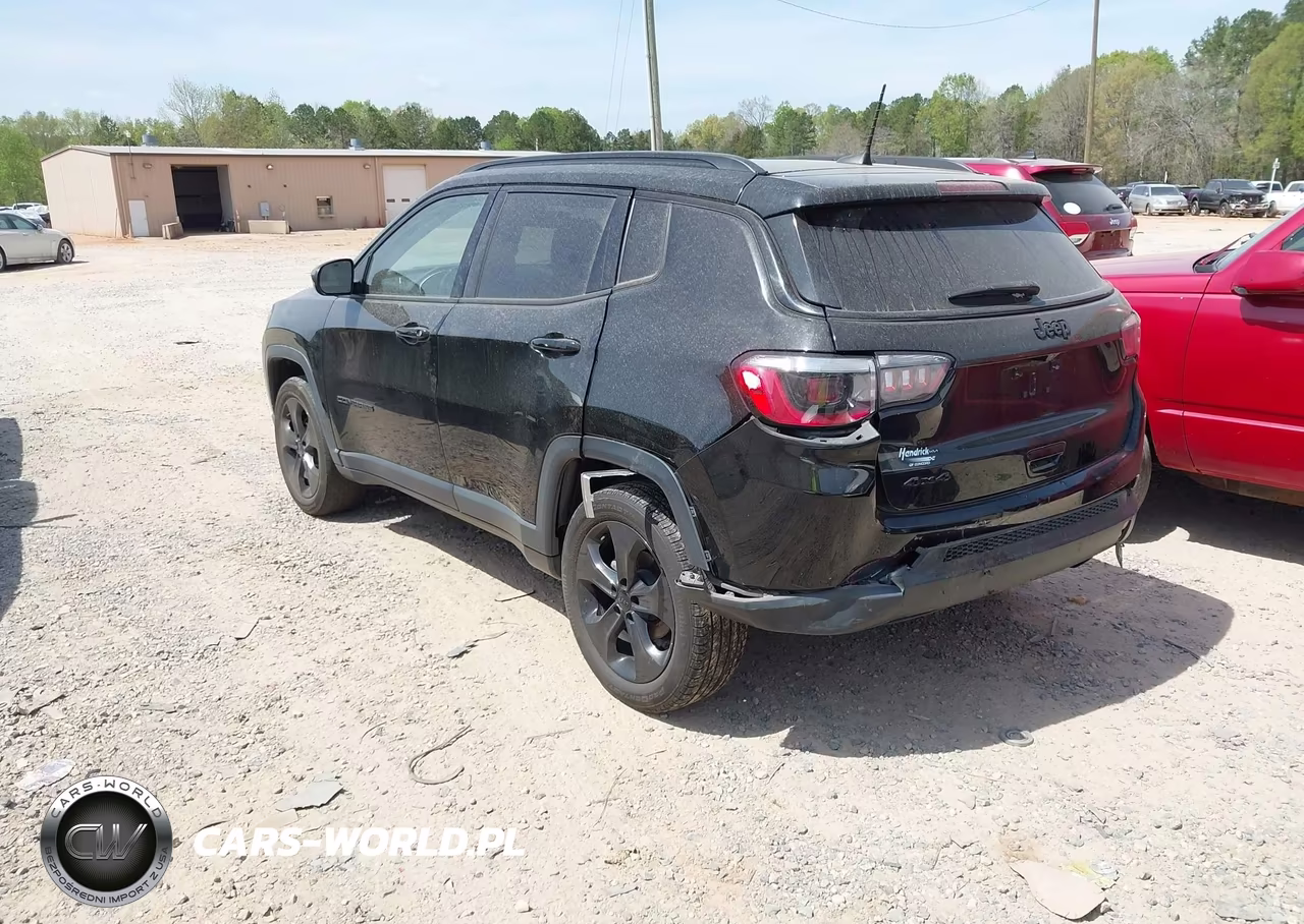 2021 Jeep Compass Altitude 4X4 VIN:3C4NJDBB8MT591874 - 3