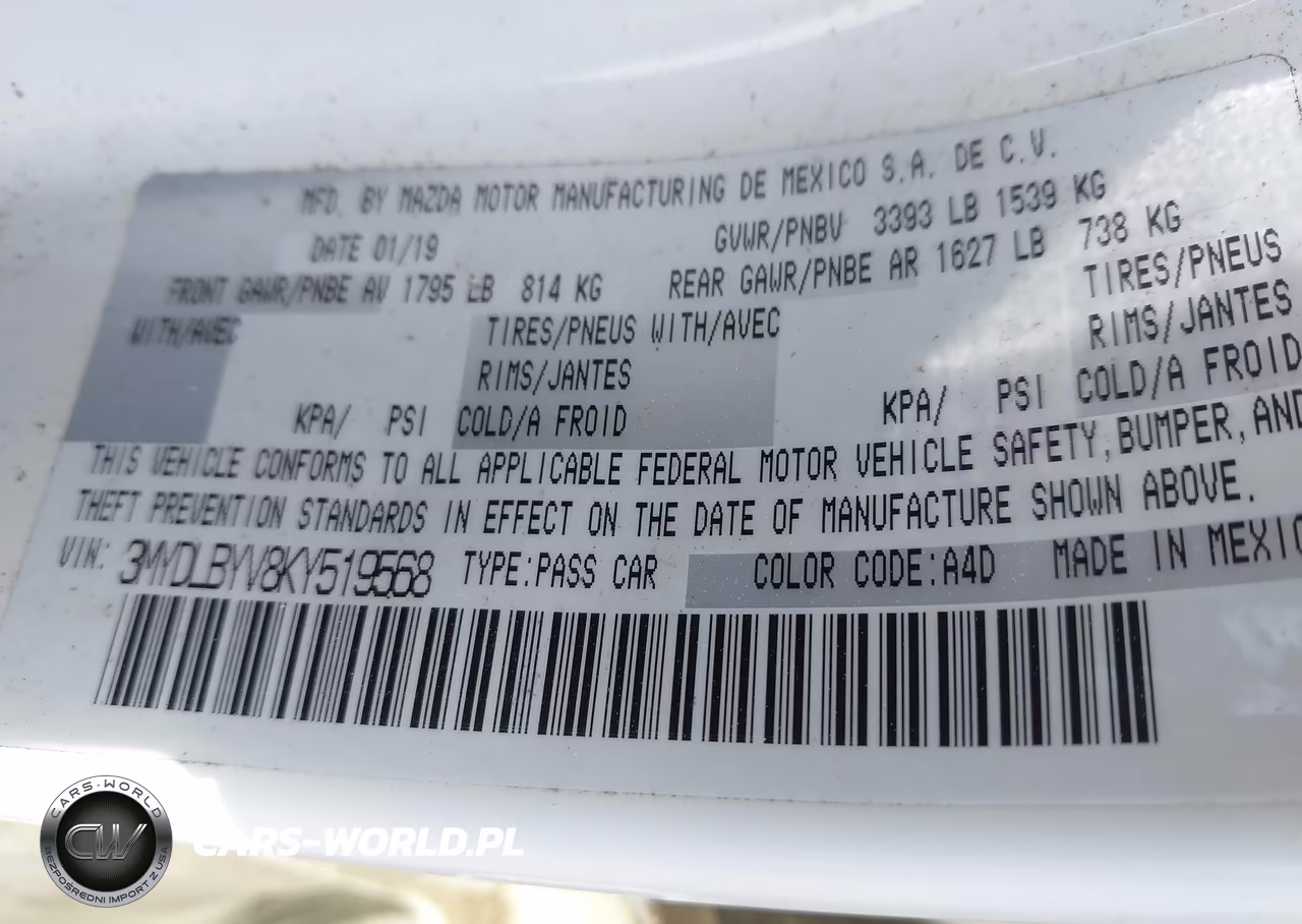 2019 Toyota Yaris L VIN:3MYDLBYV8KY519568 - 9