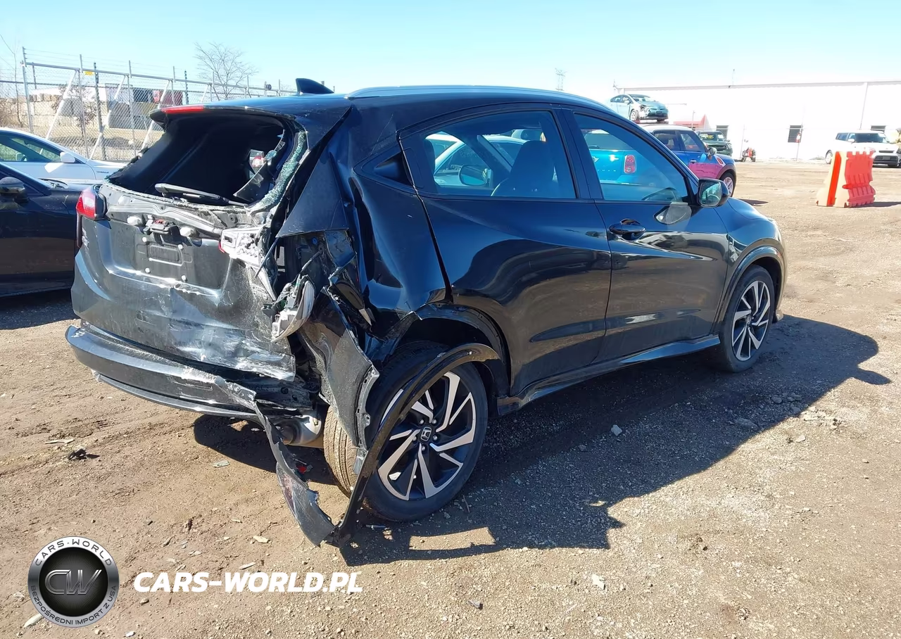 2020 Honda Hr-V Awd Sport VIN:3CZRU6H17LM723027 - 4
