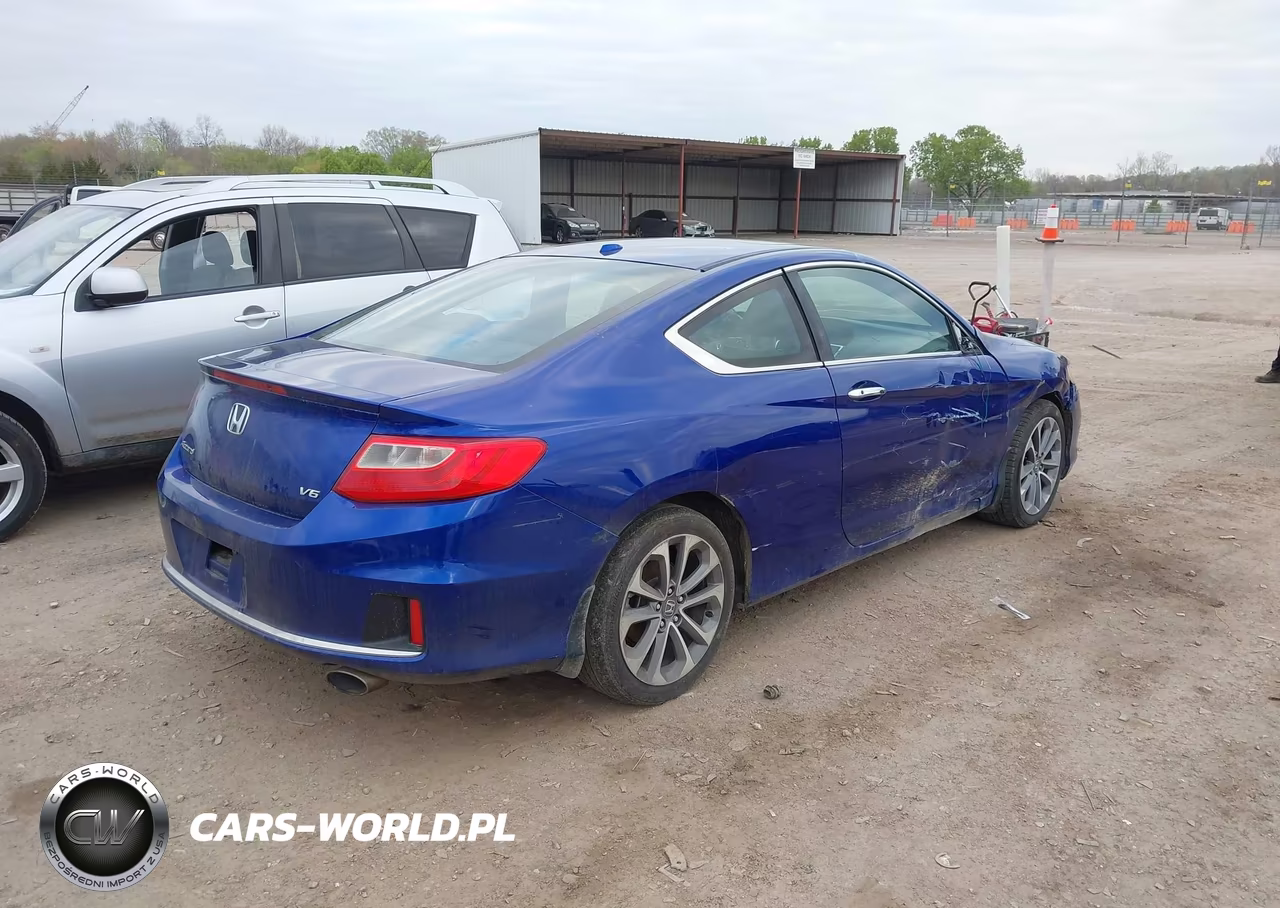 2014 Honda Accord Ex-L V-6 VIN:1HGCT2B85EA003045 - 4