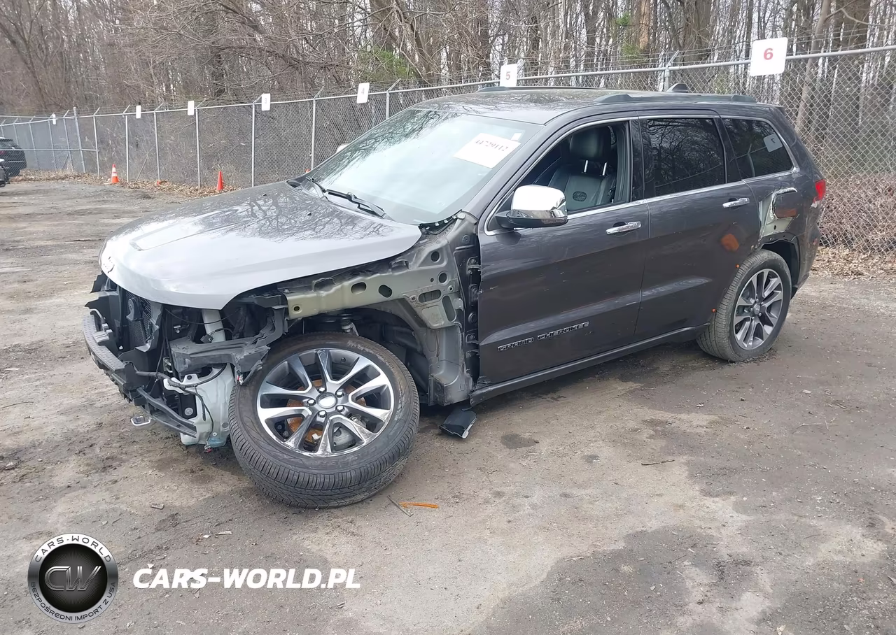 2018 Jeep Grand Cherokee Overland 4X4 VIN:1C4RJFCG9JC356141 - 2