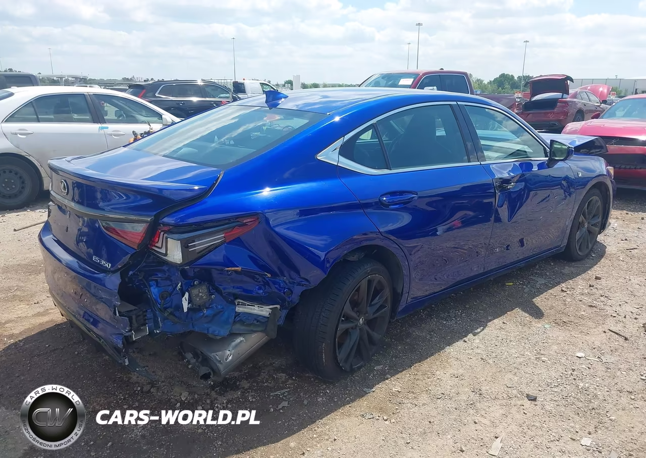 2022 Lexus Es 350 F Sport VIN:58AJZ1B16NU119777 - 4